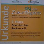 DSJ Zukunftspreis 2019 2. Platz